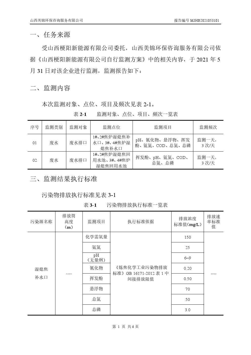 周監(jiān)測報告6.4